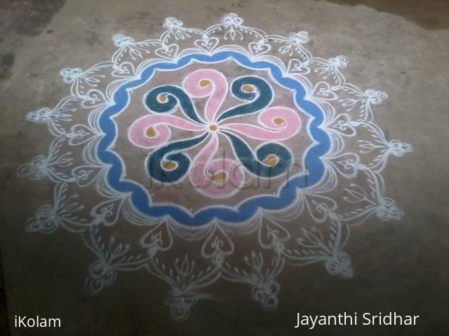 Rangoli: Free hand Rangoli