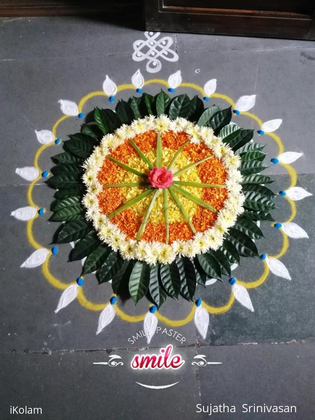 Rangoli: Onam pookalam