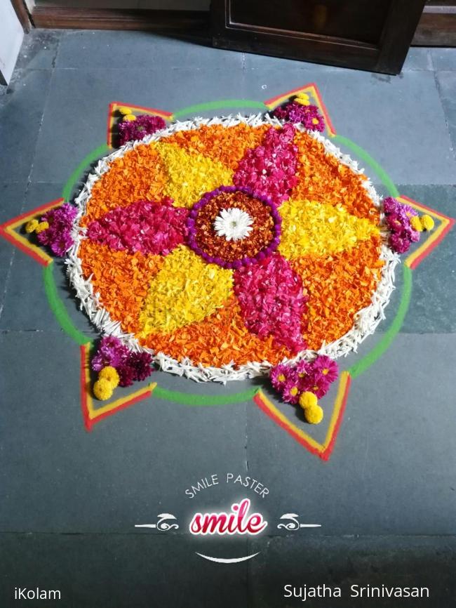 Rangoli: Onam pookalam