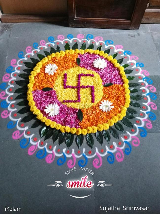 Rangoli: Onam pookalam