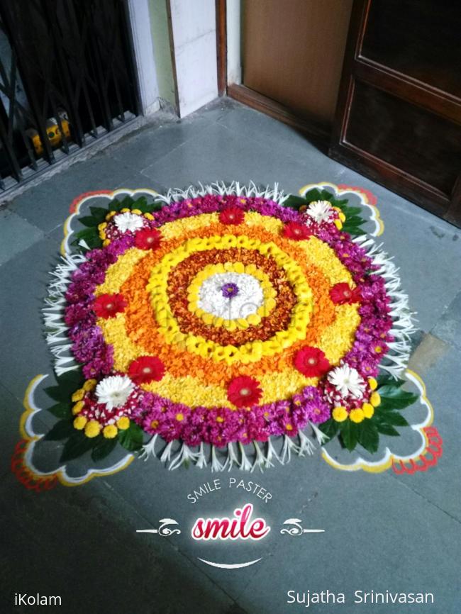 Rangoli: Onam pookalam