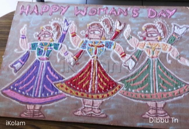 Rangoli: Happy Women's Day