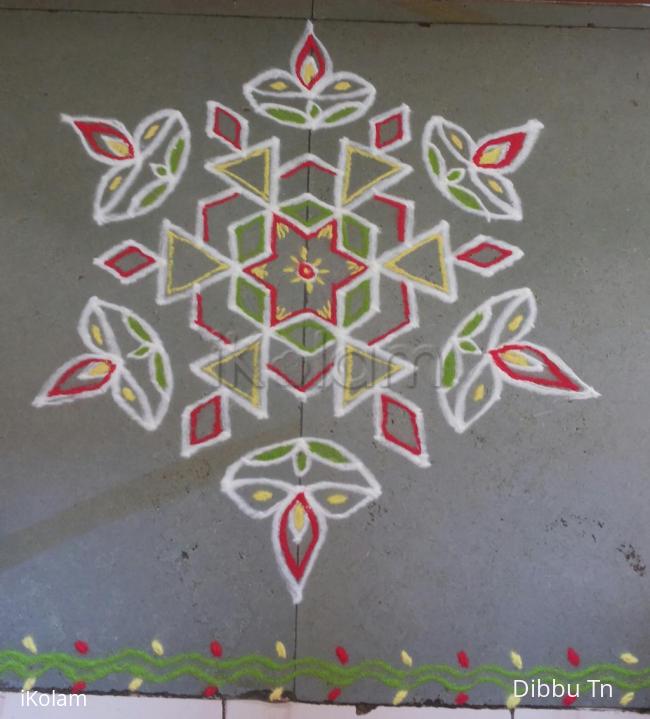 Rangoli: Happy tamil new year and vishu to all my friends