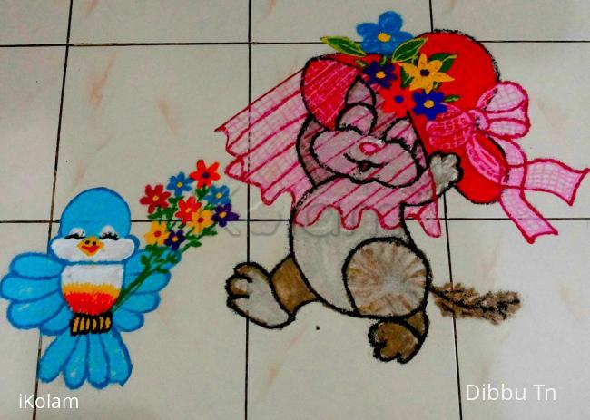 Rangoli: Happy Birthday Laks