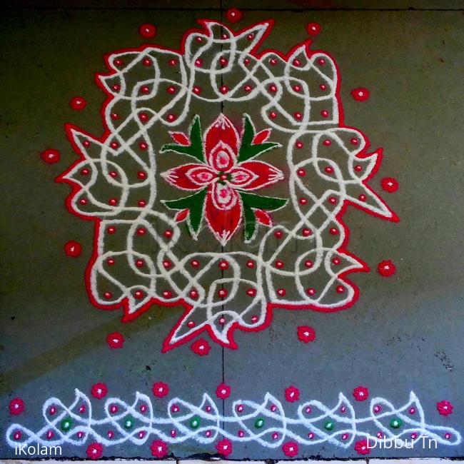 Rangoli: podikolam