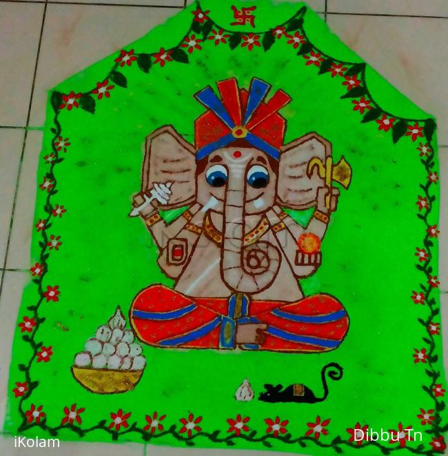 Rangoli: Vinayaka Chathurthi