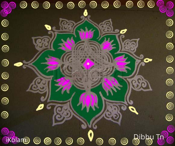 Rangoli: Marghazhi Kolam #1