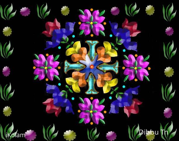 Rangoli: Photoshop Rangoli