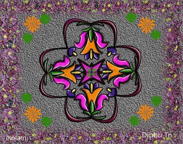 Rangoli: Photoshop Rangoli