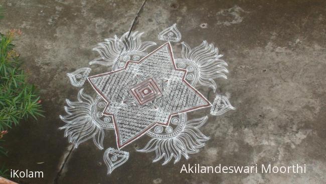 Rangoli: padi kolam