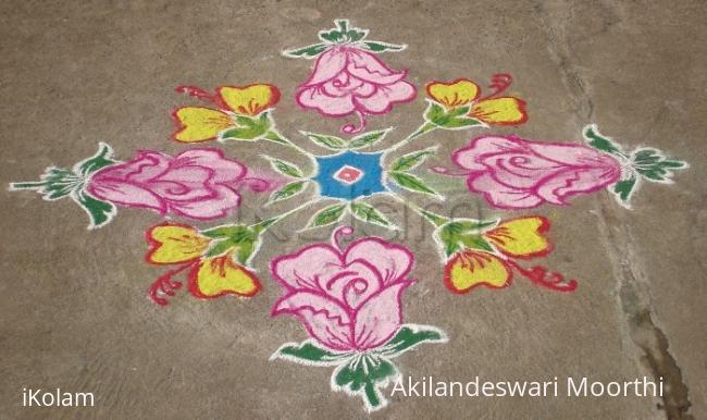 Rangoli: colour kolam