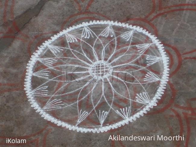 Rangoli: free hand kolam