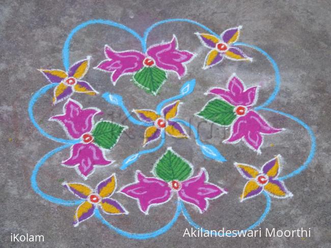 Rangoli: simple rangoli