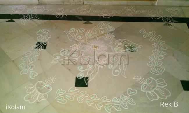 Rangoli: Tuesday Flower