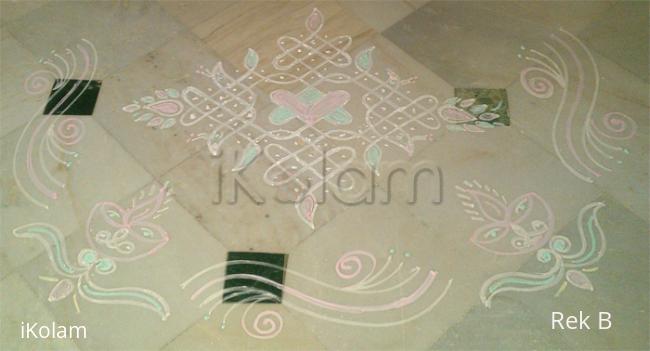 Rangoli: Thursday melika Kolam