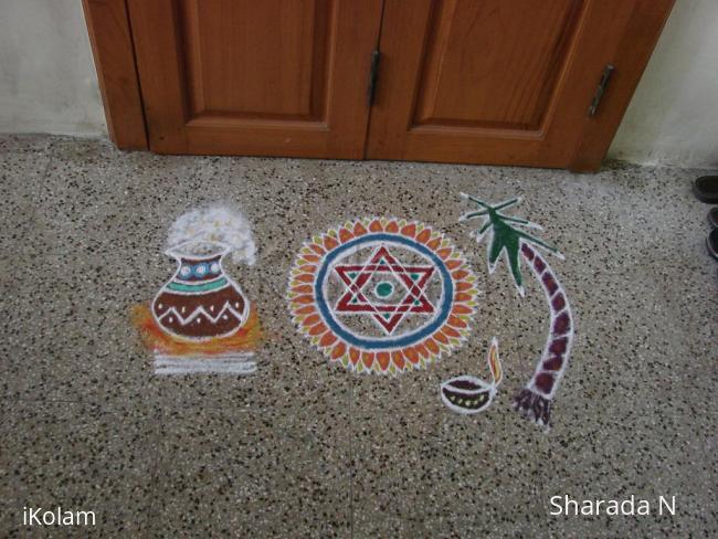 Rangoli: Pongal