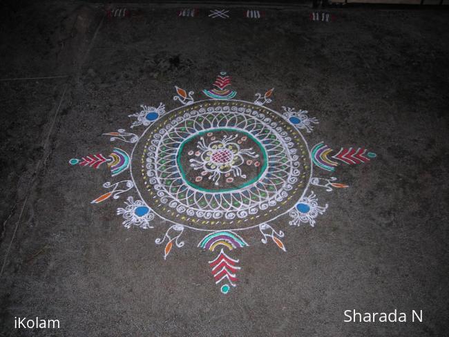 Rangoli: Margazhi Kolam