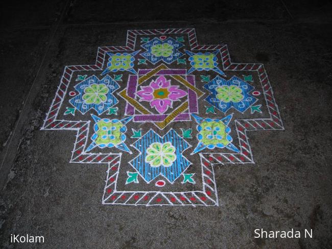 Rangoli: Dotted Rangoli