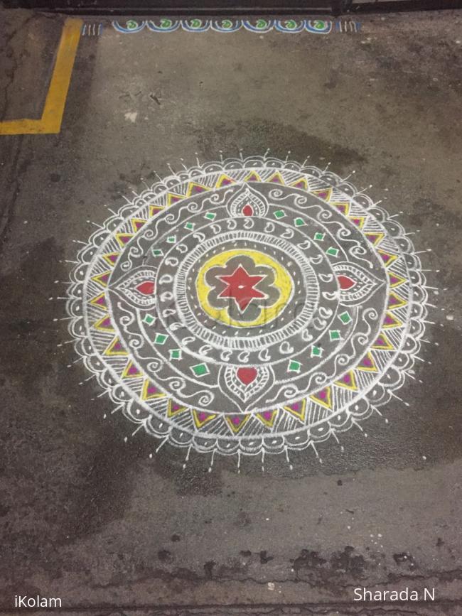 Rangoli: Freehand