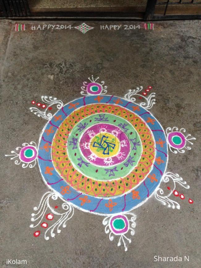 Rangoli: Freehand