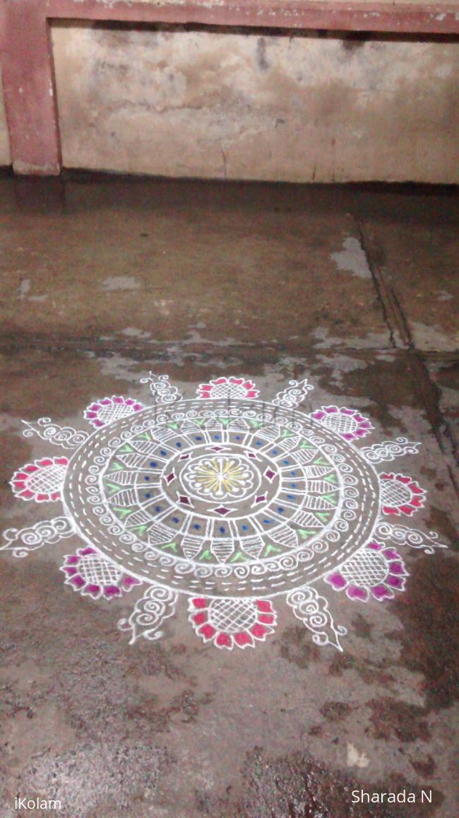 Rangoli: Freehand inspirational kolam