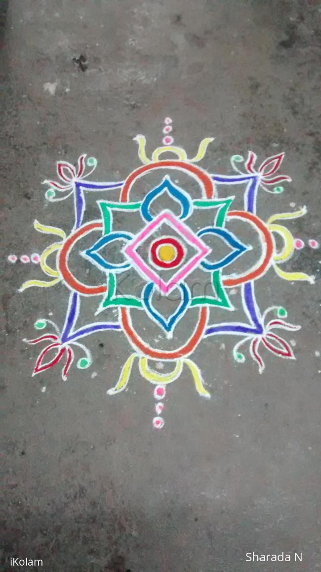 Rangoli: Freehand