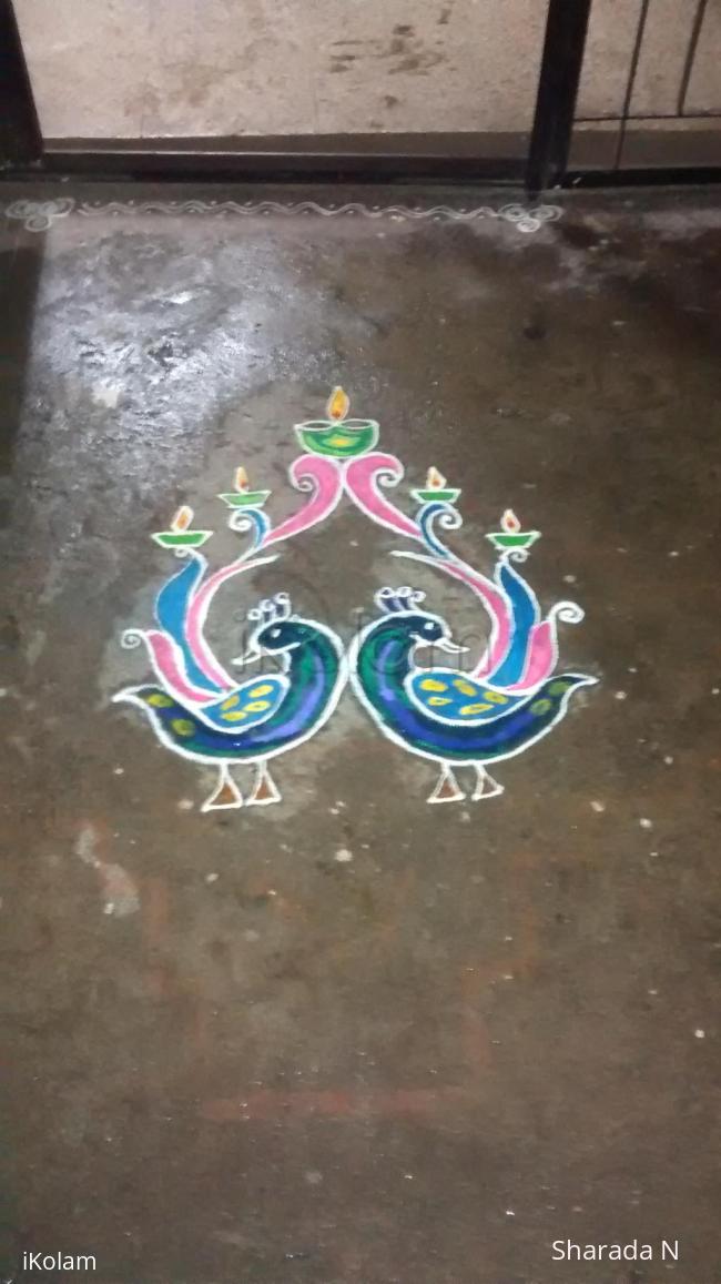 Rangoli: Freehand