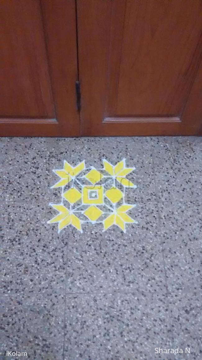 Rangoli: Navarathri kolam