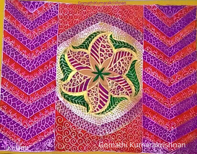 Rangoli: Glitter designs