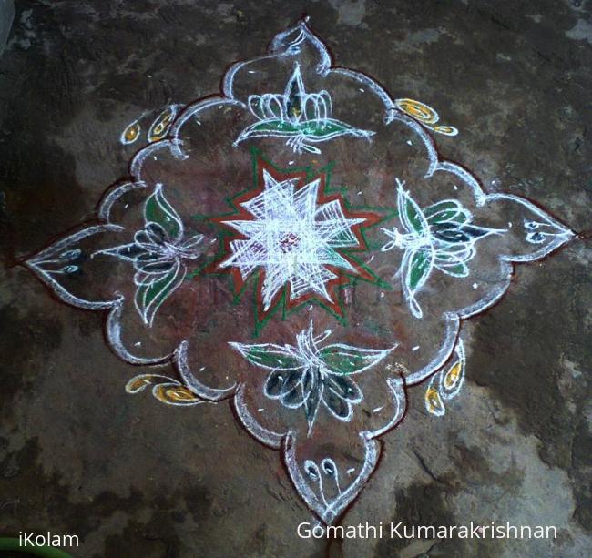 Rangoli: Simple Rangoli