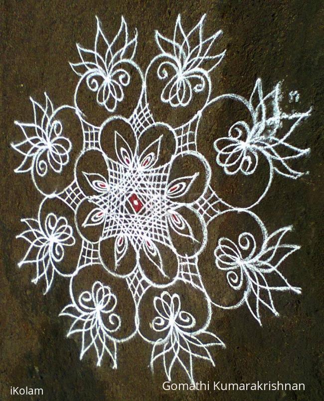 Rangoli: padikolam