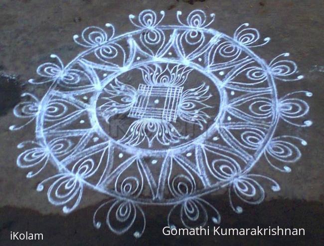 Rangoli: Freehand design