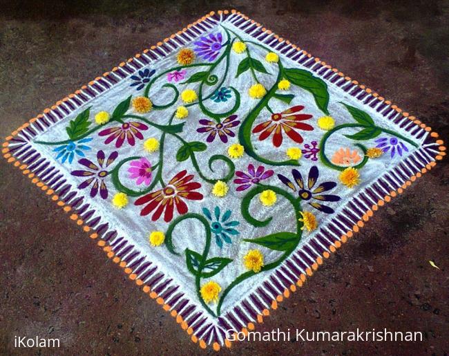 Rangoli: Margazhi Utsavam Day-23