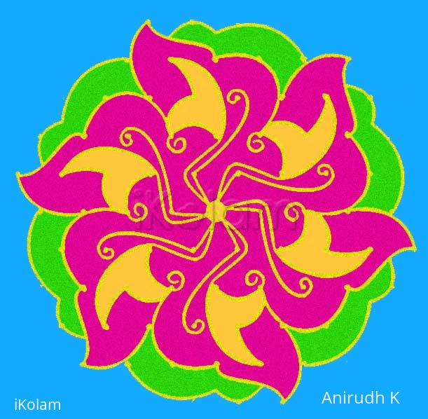 Rangoli: Rajammaji's Design in PS