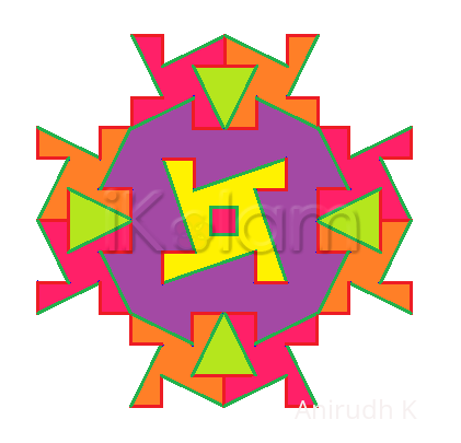 Rangoli: Puzzle answer - version 2