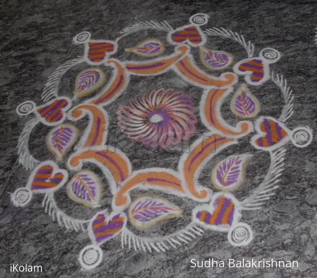 Rangoli: Marghazi kolam 5