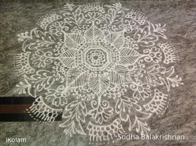 Rangoli: Kolam for Bhogi festival