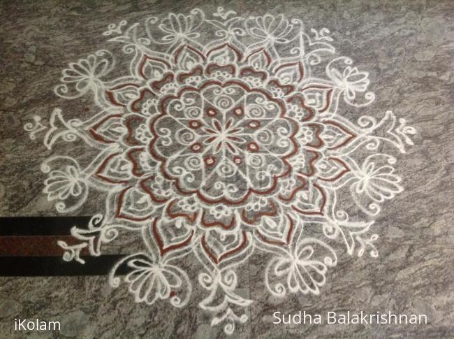 Rangoli: Aadi amavasya kolam