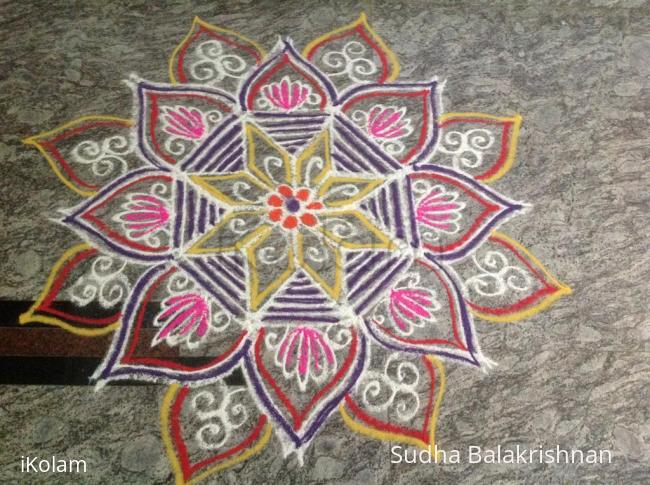 Rangoli: Free hand kolam