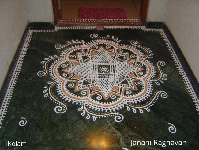 Rangoli: 2010- Poonal- 1