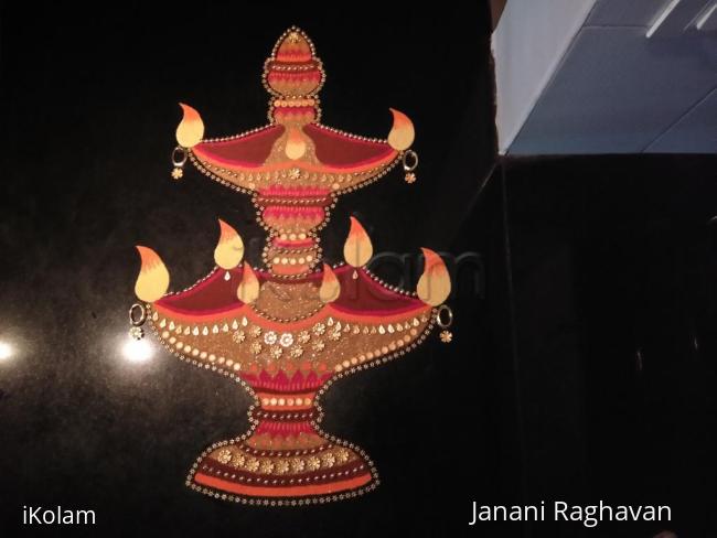 Rangoli: 2017-Kartigai Deepam-2