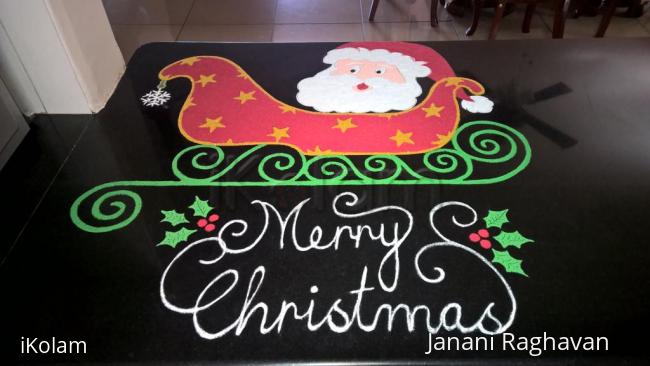 Rangoli: 2016-Christmas Santa