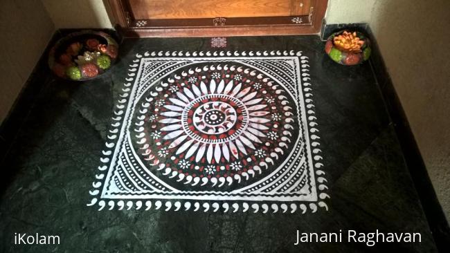 Rangoli: 2017-Navratri-5-Vijayadashami