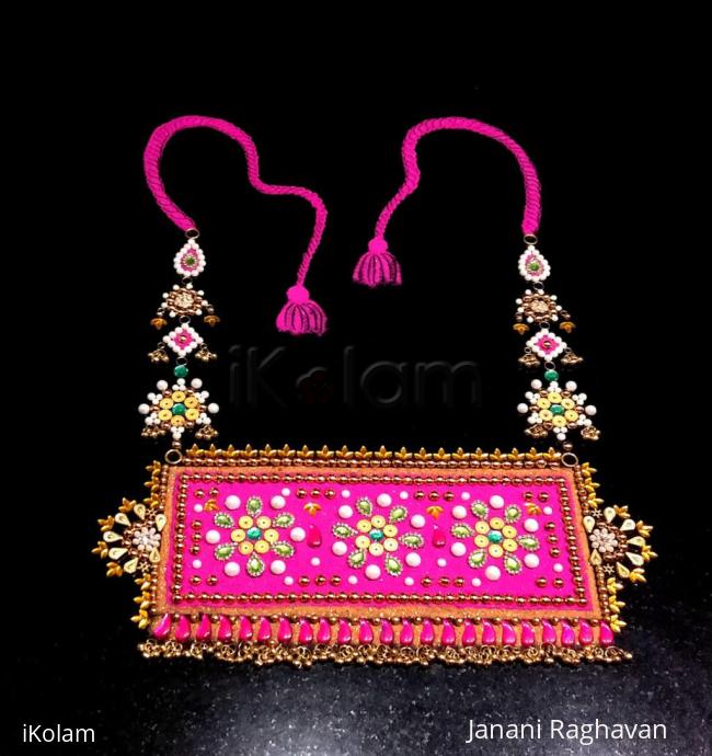 Rangoli: 2018- Radha Ashtami- A choker necklace for the Queen of Love...