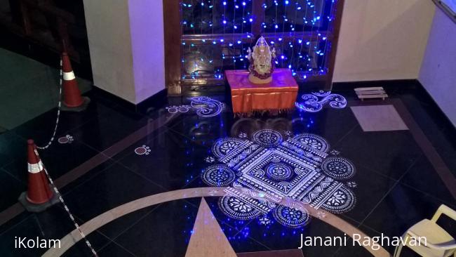 Rangoli: 2015-Ganesh Chaturthi-Lobby-1