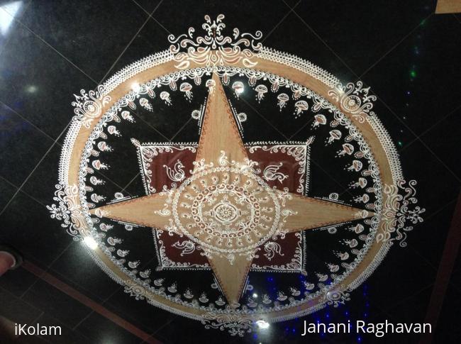 Rangoli: 2014-  Diwali- Lobby