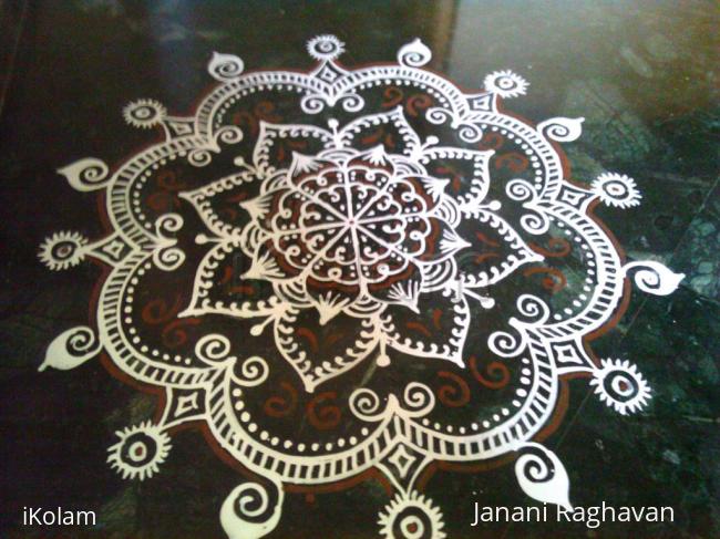 Rangoli: 2012- Gowri Pooja- Lakshmi's Place-1