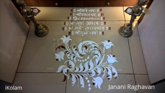 Rangoli: Pooja Room Kolams