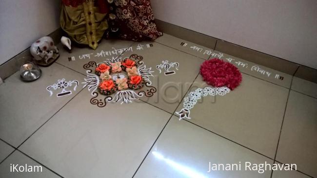 Rangoli: Pooja Room Kolams