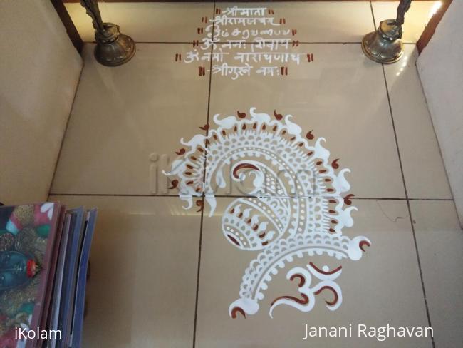 Rangoli: Pooja Room Kolams